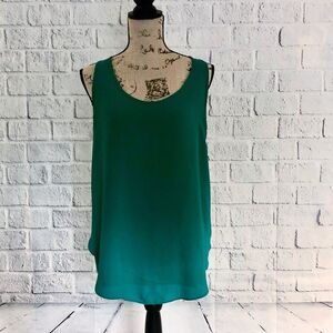 banana republic top with criss cross back